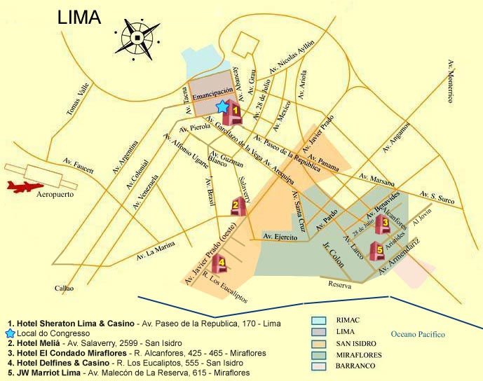 Mapa Lima