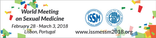World Meeting on Sexual Medicine. February 28 - March 3, 2018. Lisbon, Portugal.