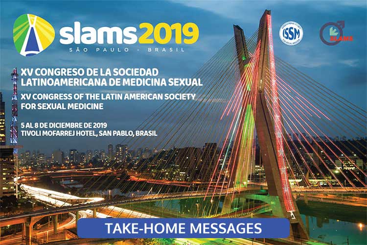 XV Congreso de la Sociedad Latinoamericana de Medicina Sexual - SLAMS 2019. 5 al 8 de diciembre de 2019. Tivoli Mofarrej Hotel, San Pablo, Brasil.